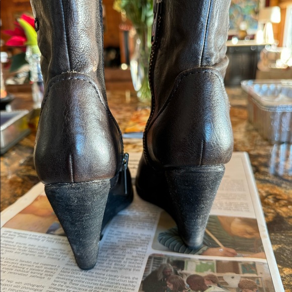 Frye Cece Wedge Booties - Picture 4 of 5